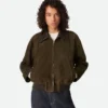 Suede Leather Blouson