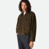 Suede Leather Blouson