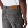 Vintage Black Straight Jeans