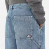 Vintage Indigo Cargo Denim Shorts