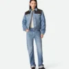 Vintage Indigo Straight Jeans