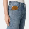 Vintage Indigo Straight Jeans