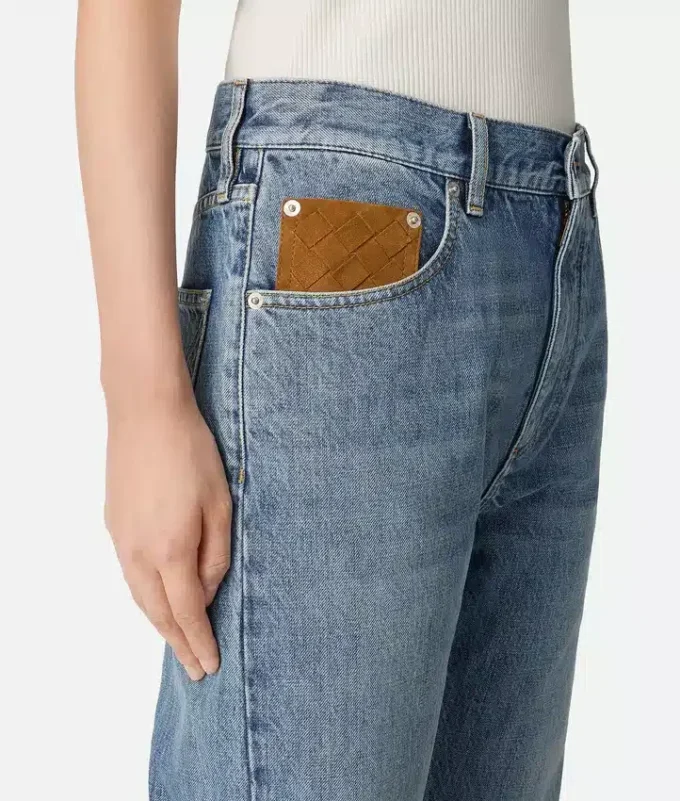 Vintage Indigo Straight Jeans