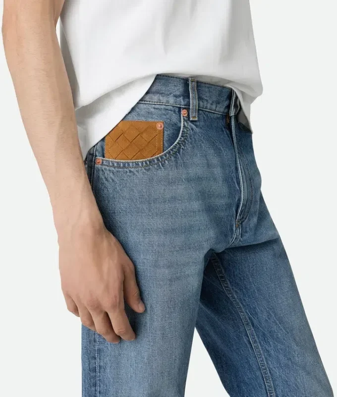 Vintage Indigo Straight Jeans