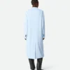 Viscose and Silk Twill Coat