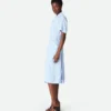Viscose and Silk Twill Dress