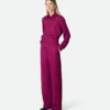 Viscose and Silk Twill Pants