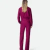 Viscose and Silk Twill Pants