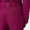 Viscose and Silk Twill Pants