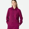 Viscose and Silk Twill Shirt