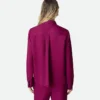 Viscose and Silk Twill Shirt