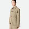 Viscose Silk Shirt Jacket