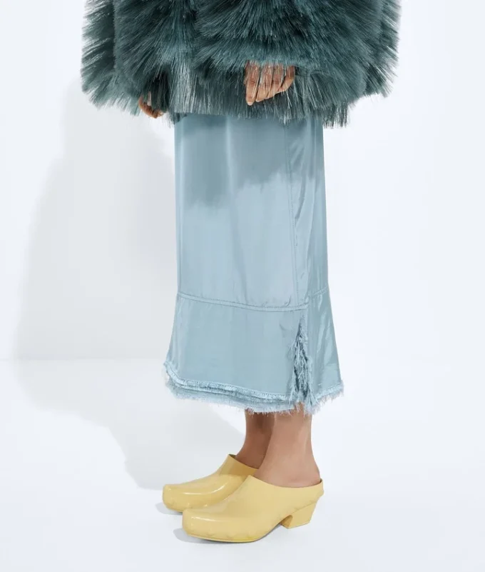 Washed Parachute Skirt
