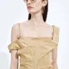 Washed Silk Taffeta Dress