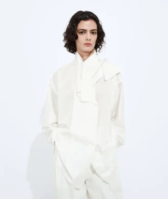 Washed Silk Taffeta Shirt