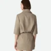Wool and Cashmere Cropped Jacket