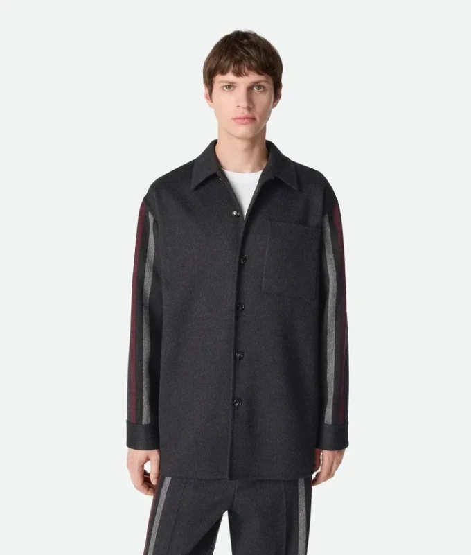 Wool and Cashmere Overshirt