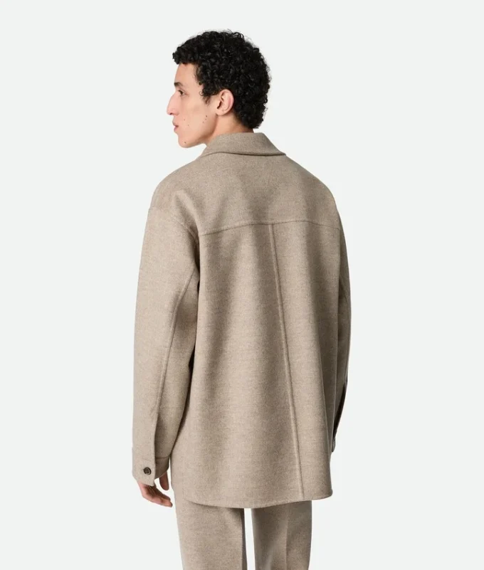 Wool and Cashmere Overshirt