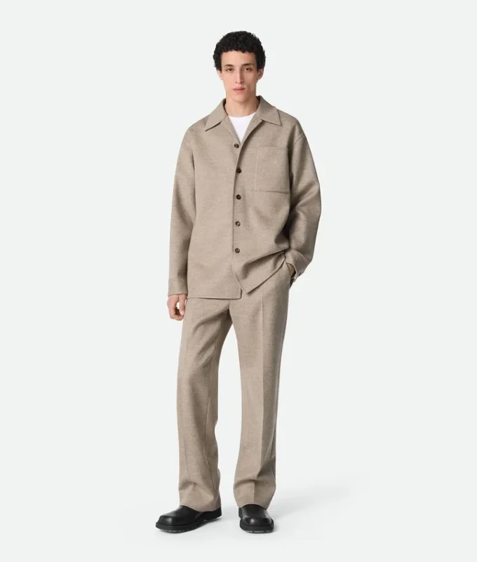 Wool and Cashmere Pants