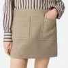 Wool and Cashmere Skirt