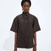 Wool and Silk Toile Shirt