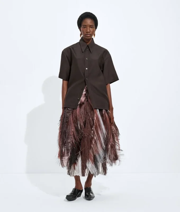 Wool and Silk Toile Shirt