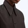 Wool and Silk Toile Shirt