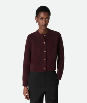 Wool Boucla Cardigan