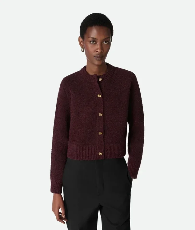 Wool Boucla Cardigan