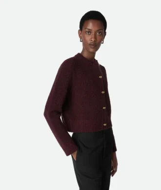Wool Boucla Cardigan