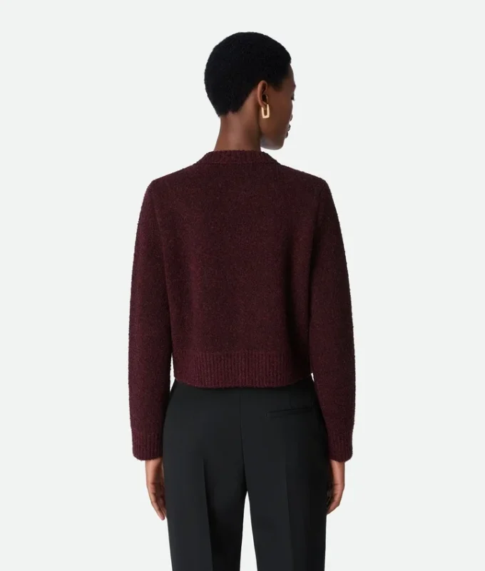 Wool Boucla Cardigan