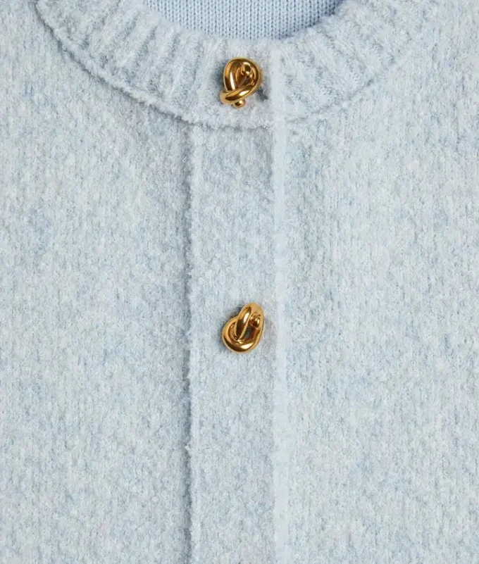 Wool Boucla Cardigan