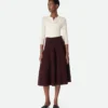 Wool Boucla Skirt