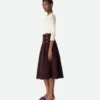 Wool Boucla Skirt