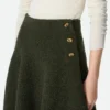 Wool Boucla Skirt