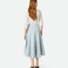Wool Boucle Skirt