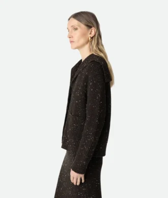 Wool English Rib Cardigan
