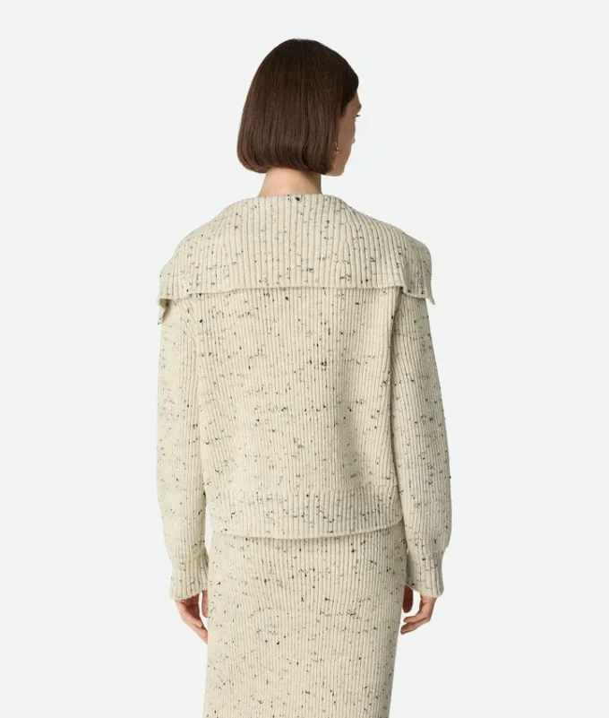 Wool English Rib Cardigan
