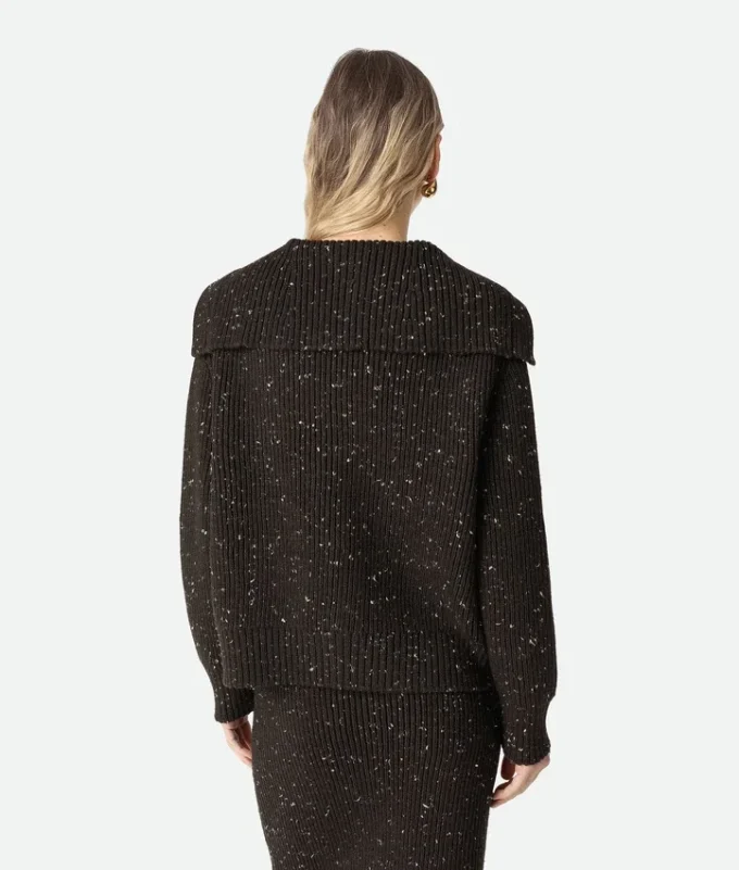 Wool English Rib Cardigan