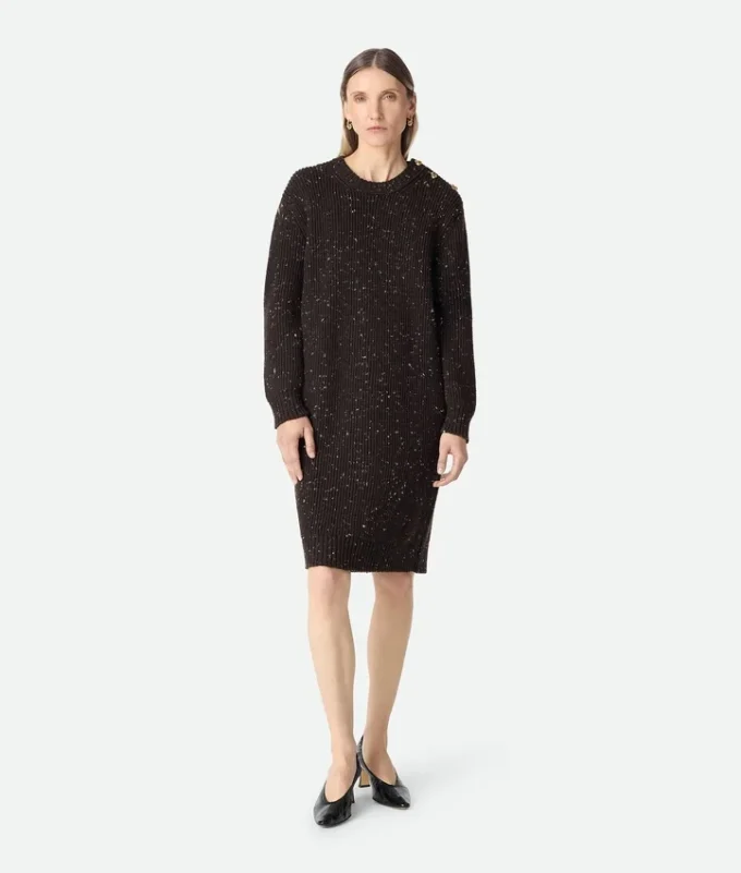 Wool English Rib Dress