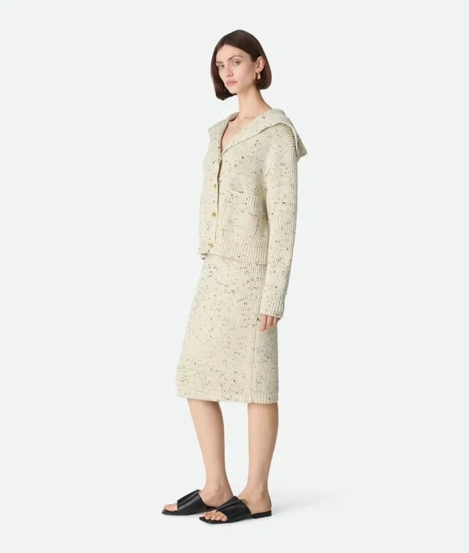 Wool English Rib Skirt