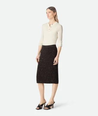 Wool English Rib Skirt