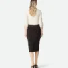 Wool English Rib Skirt