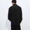Wool Grain De Poudre Overshirt