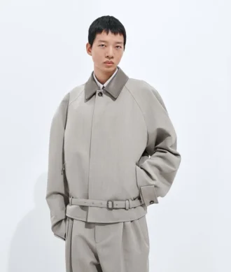 Wool Melange Blouson