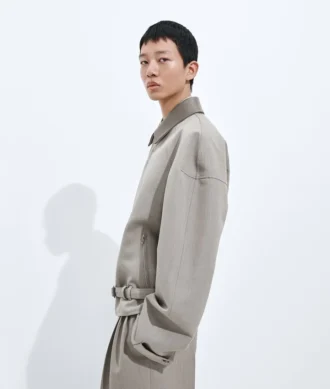 Wool Melange Blouson