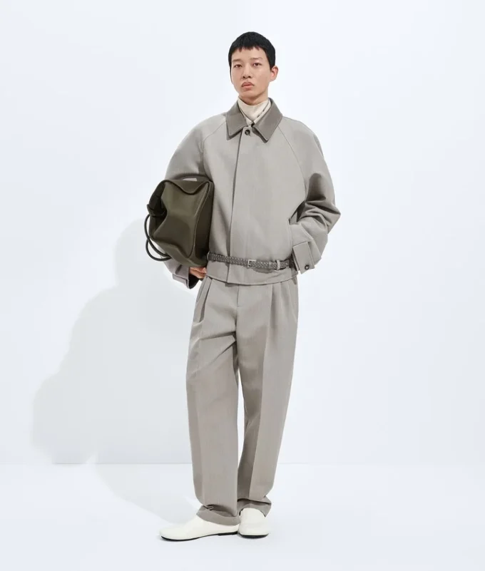 Wool Melange Blouson