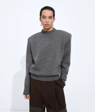Wool Tailored Sweater