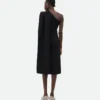 Wool Viscose Crepe Dress
