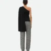 Wool Viscose Crepe Top